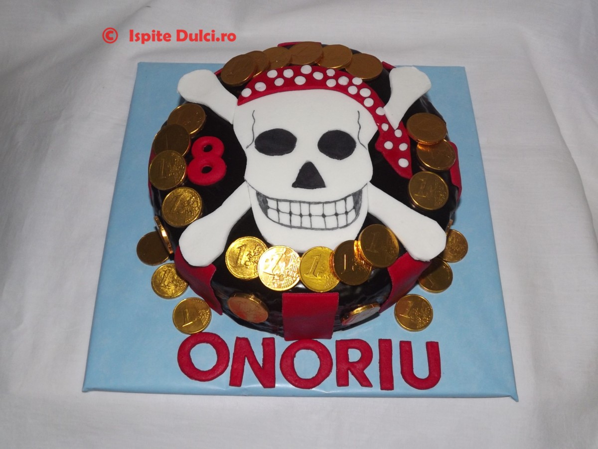 Tort cu cap pirat Onoriu