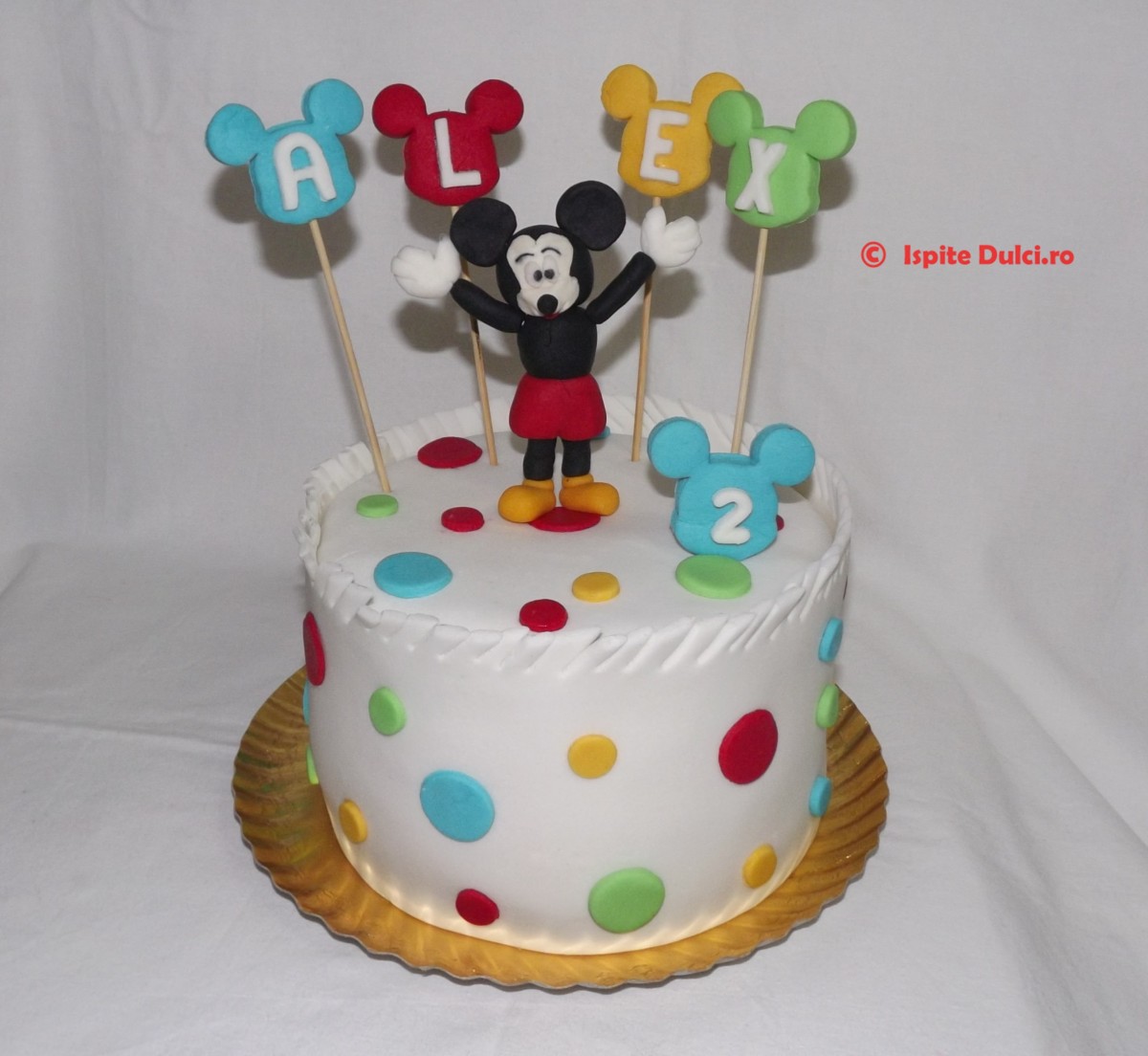 Tort Mickey Mouse pentru Alex