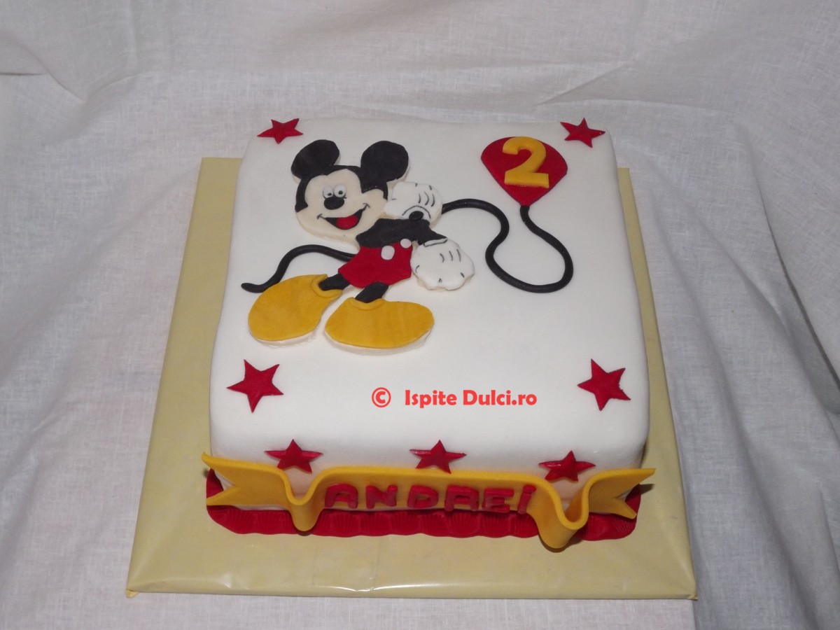 Tort Mickey Mouse pentru Andrei