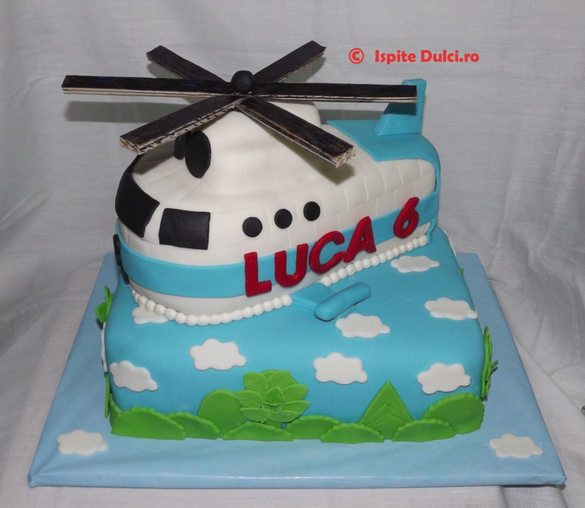 Tort cu elicopter pentru Luca