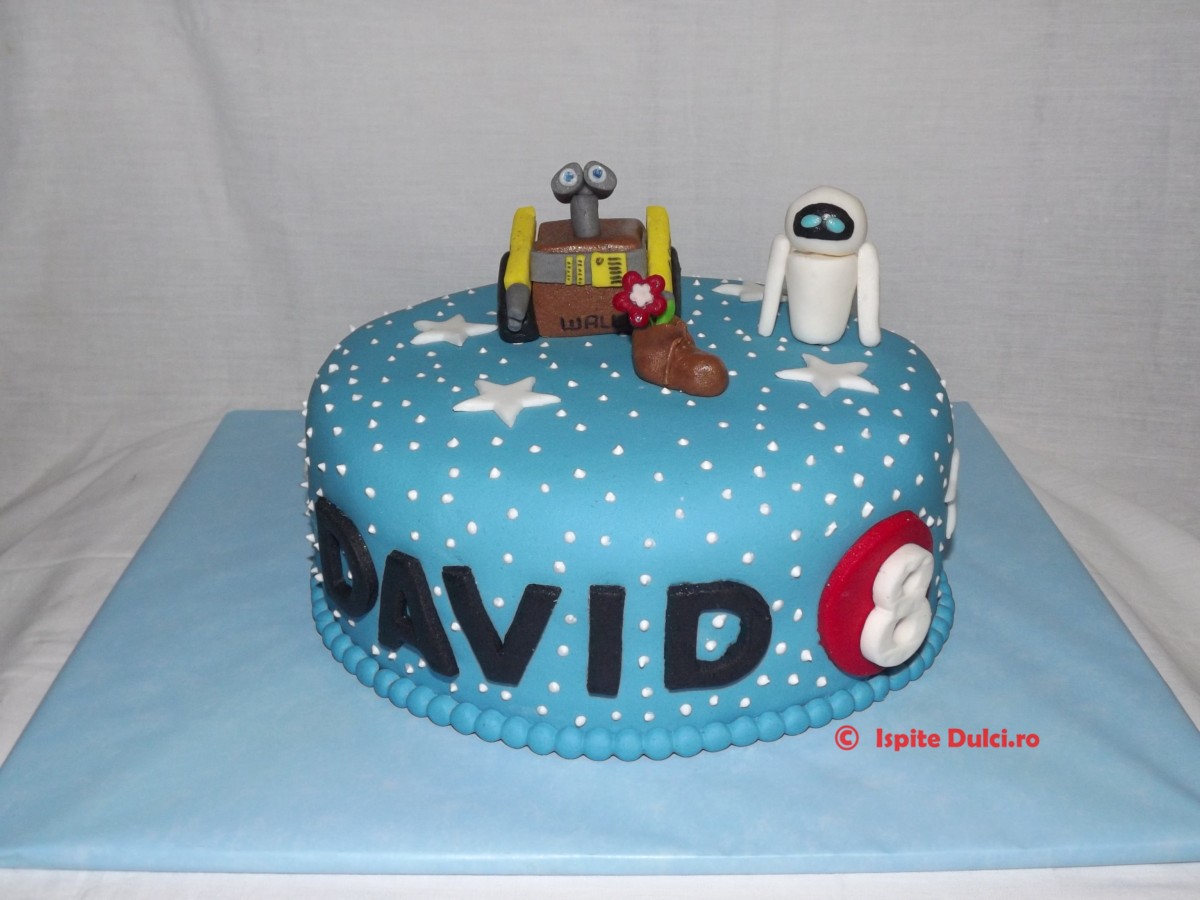 Tort Wall-E pentru David