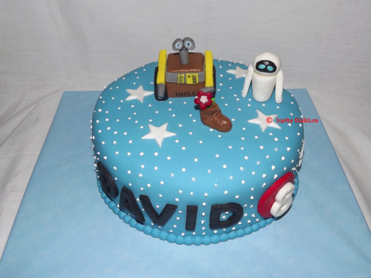 Tort Wall-E pentru David