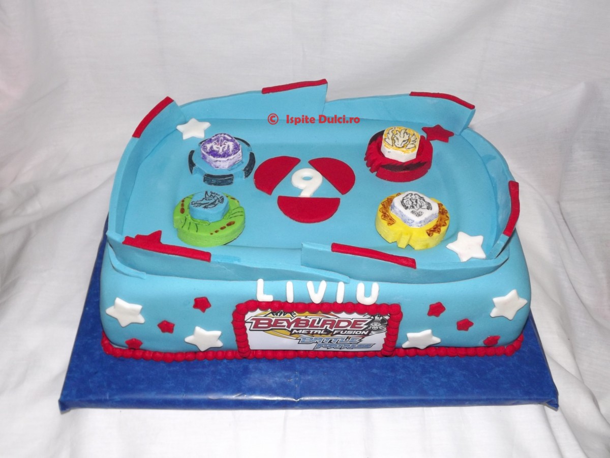 Tort arena Beyblade pentru liviu