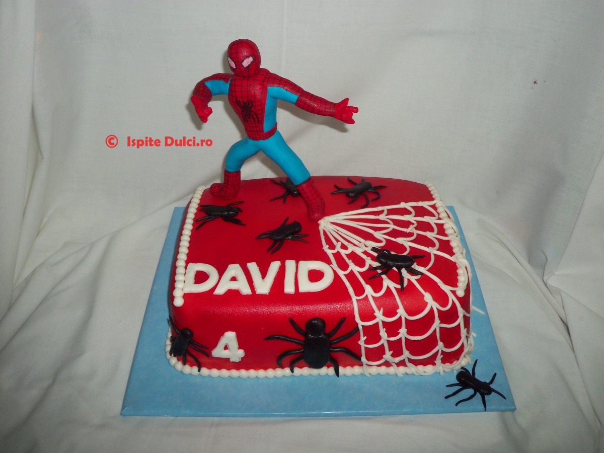 Tort Spiderman pentru David