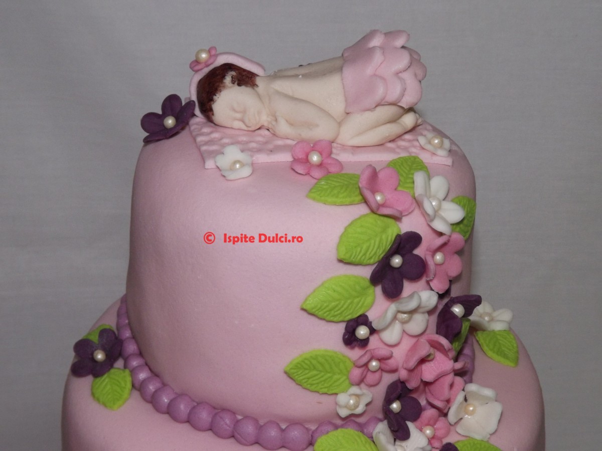 Tort de botez pentru Aida