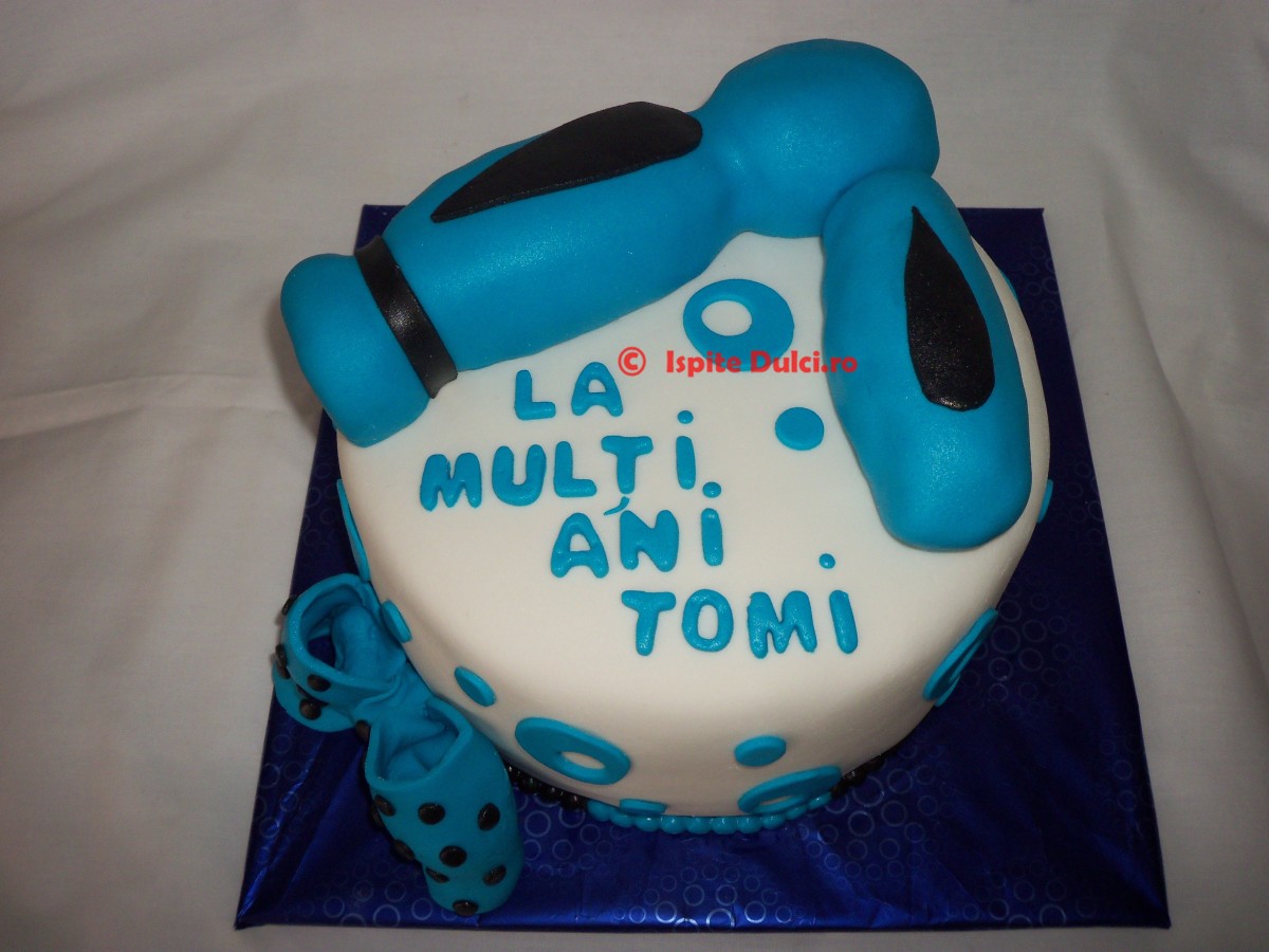 Tort cu uscator de par