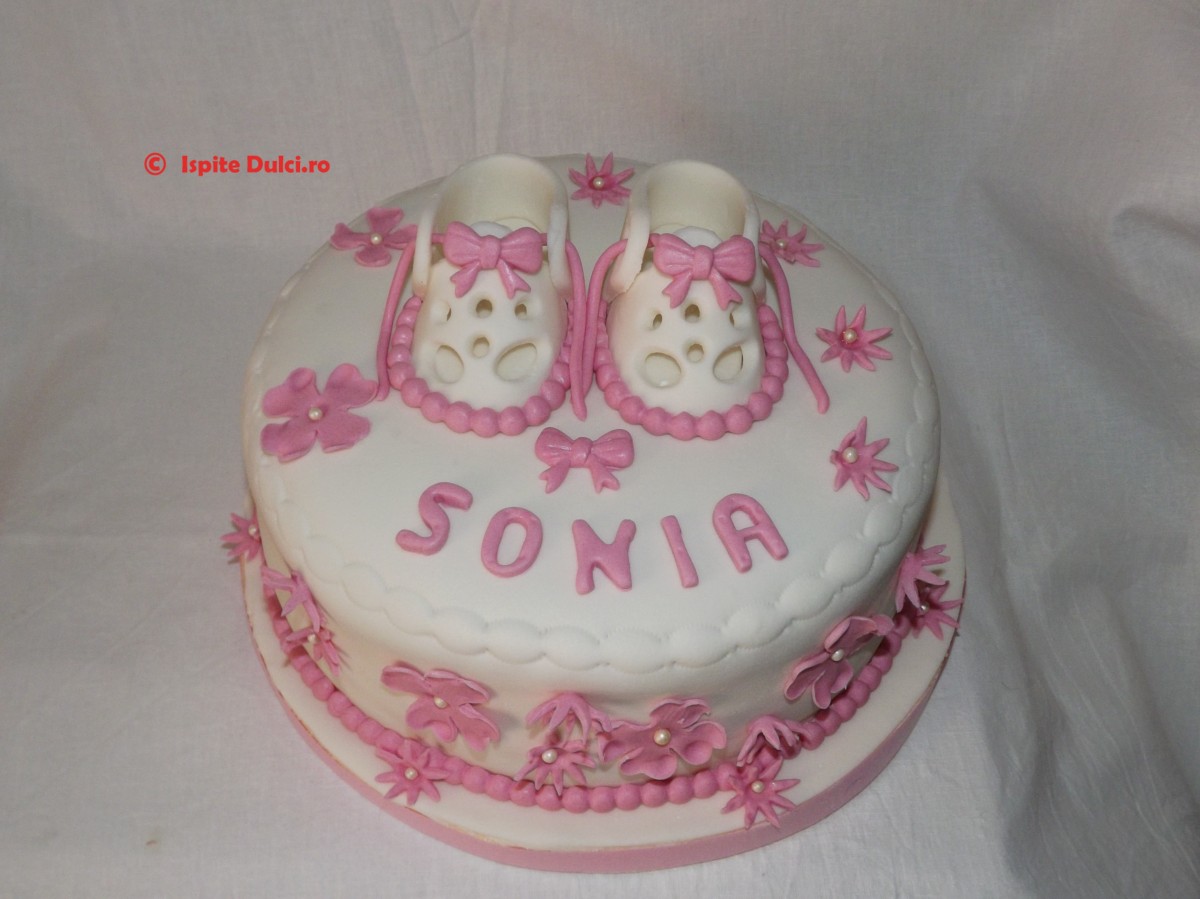 Tort de botez pentru Sonia