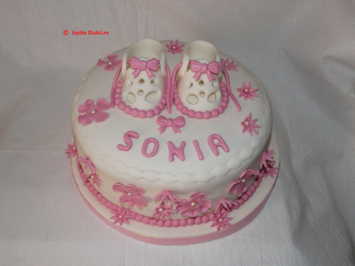 Tort de botez pentru Sonia