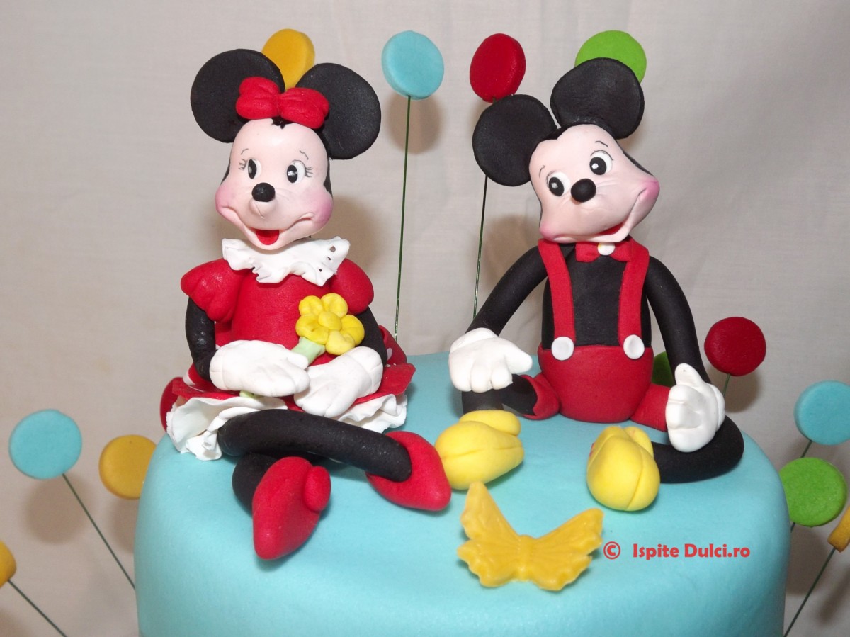 Tort cu Mickey si Minnie pentru Tudor