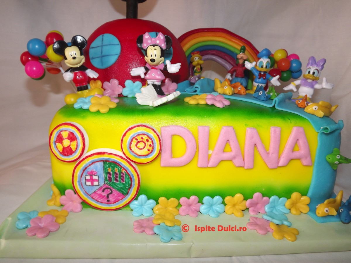 Tort clubul lui Mickey pentru Diana
