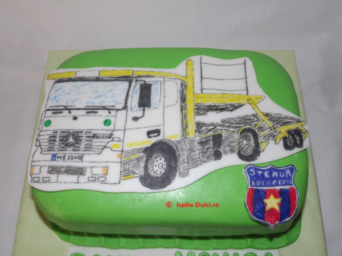 Tort cu tir si emblema Steaua