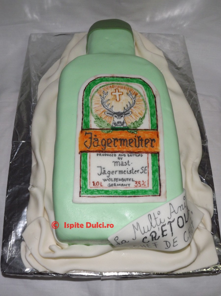 Tort sticla Jagermeister