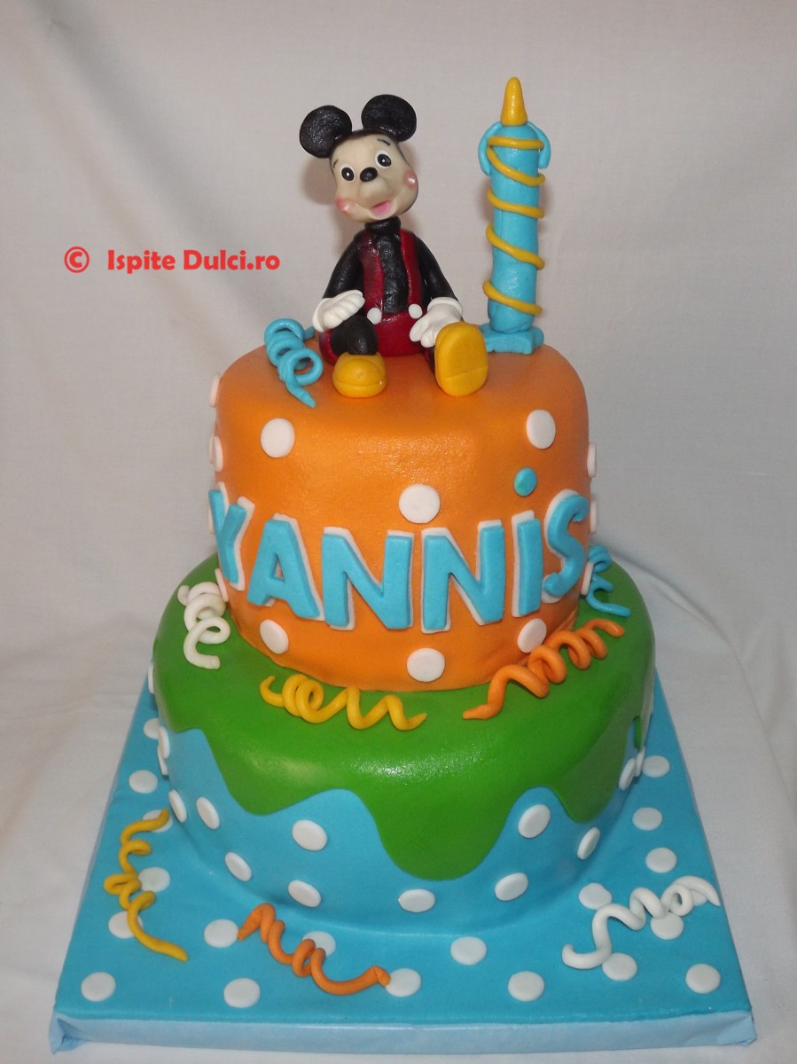 Tort cu Mickey pentru Yannis