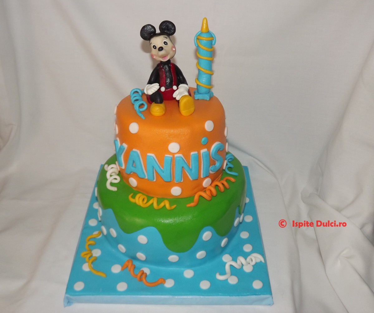 Tort cu Mickey pentru Yannis