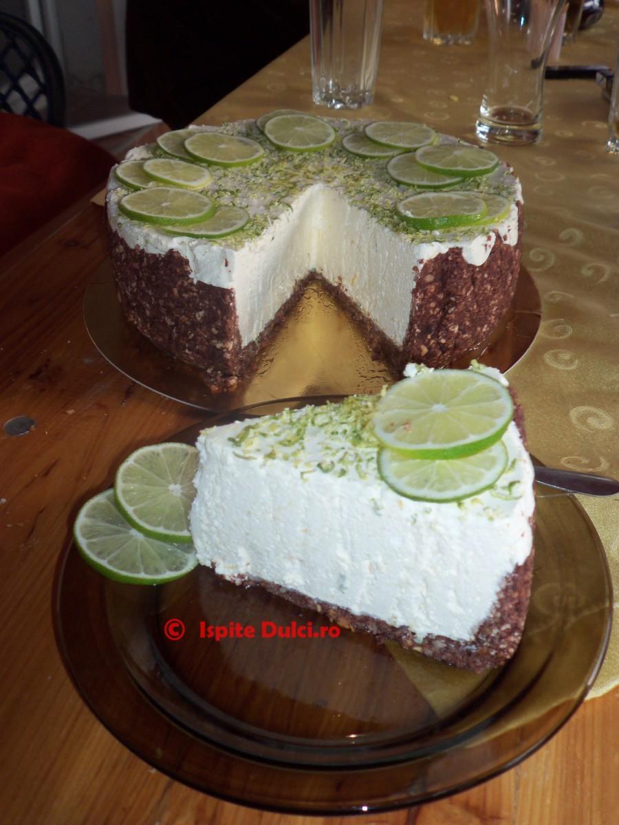 Cheesecake cu lime si lamai