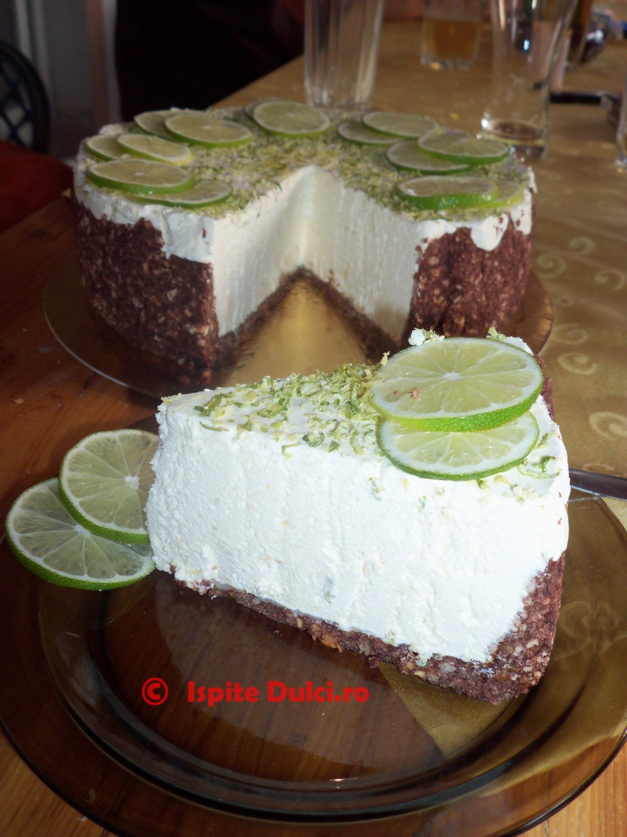 Cheesecake cu lime si lamai