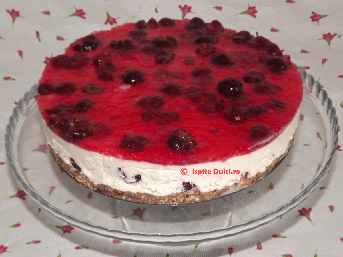 Cheesecake cu visine