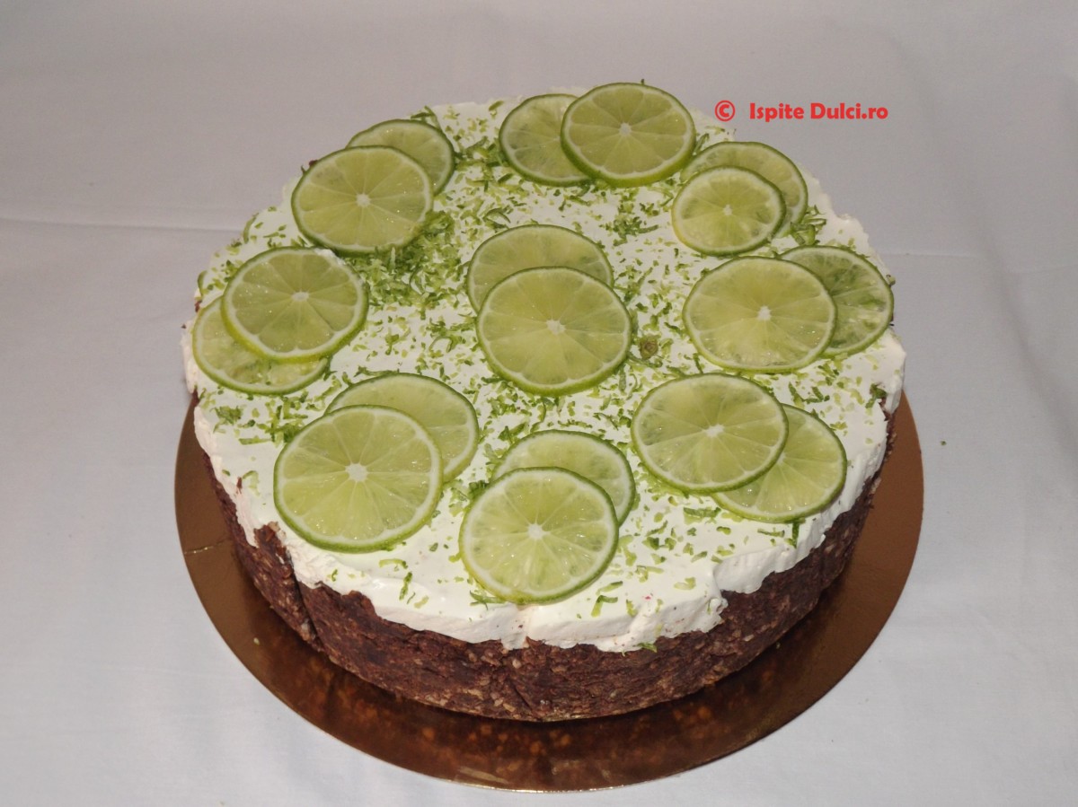 Cheesecake cu lime si lamai