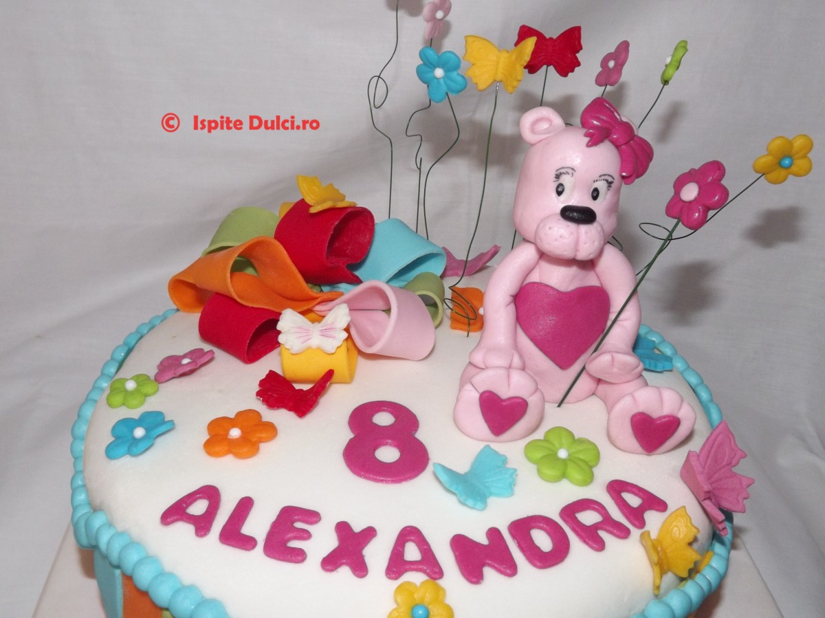 Tort cu ursulet pentru Alexandra