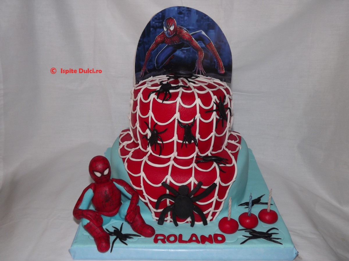 Tort Spiderman pentru Roland