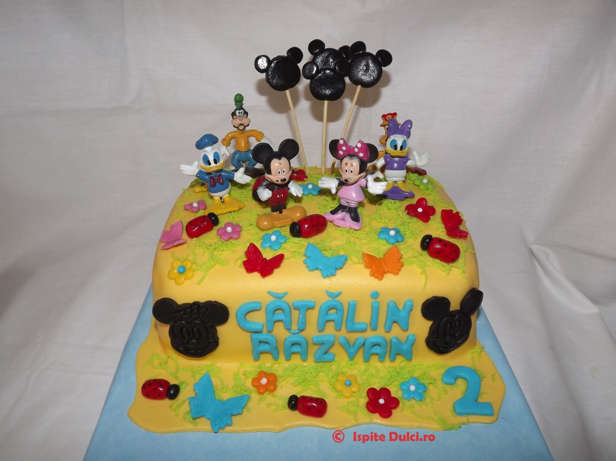 Tort cu Mickey si prietenii pentru Catalin