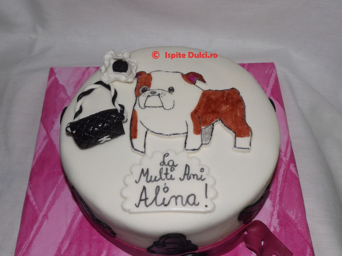 Tort cu buldog