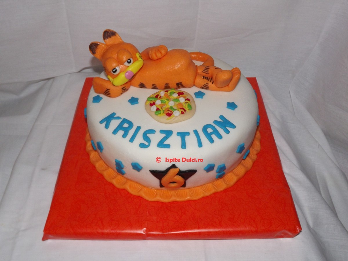 Tort cu Garfield pentru Krisztian