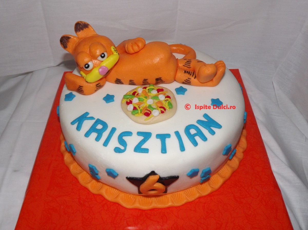 Tort cu Garfield pentru Krisztian