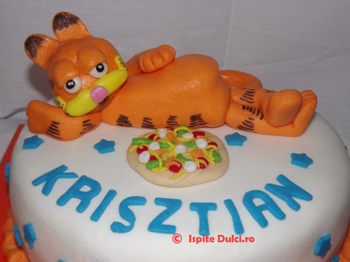 Tort cu Garfield pentru Krisztian