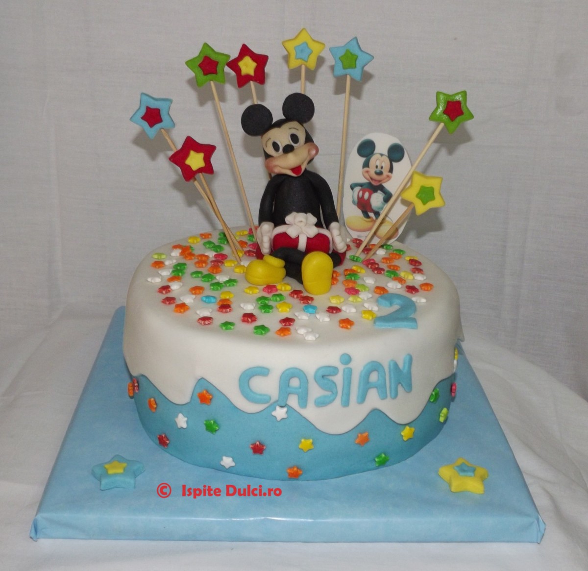 Tort cu Mickey Mouse pentru Casian