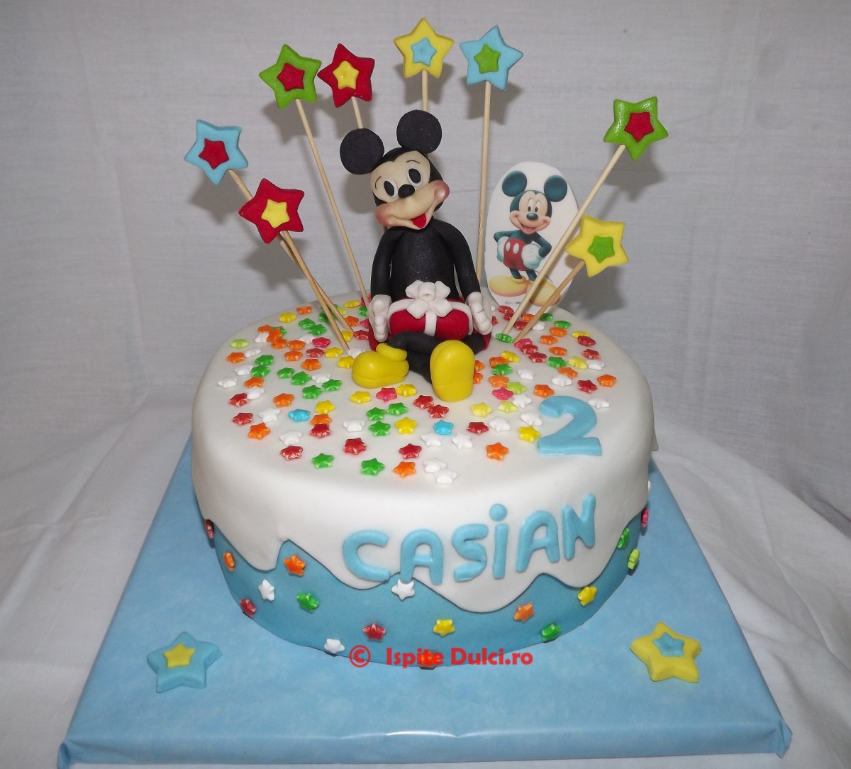 Tort cu Mickey Mouse pentru Casian