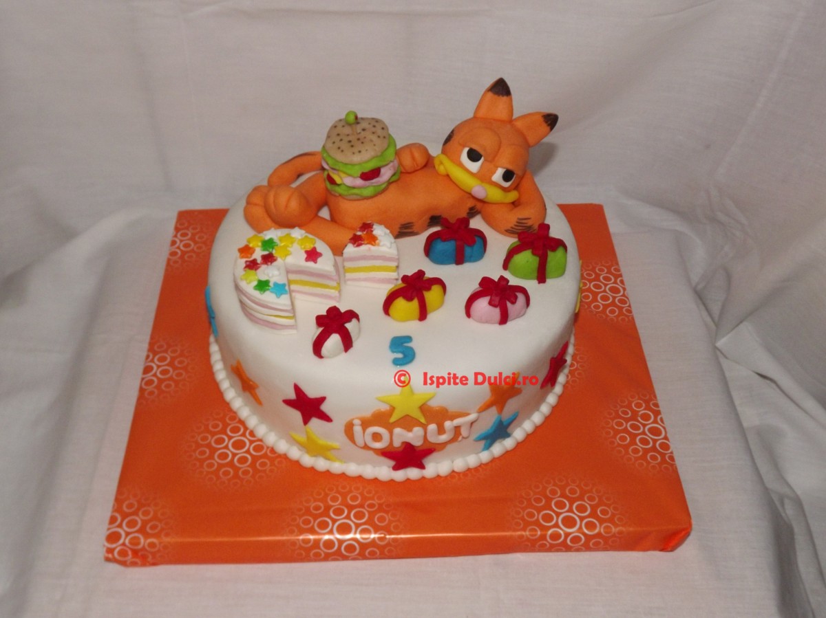 Tort Garfield pentru Ionut