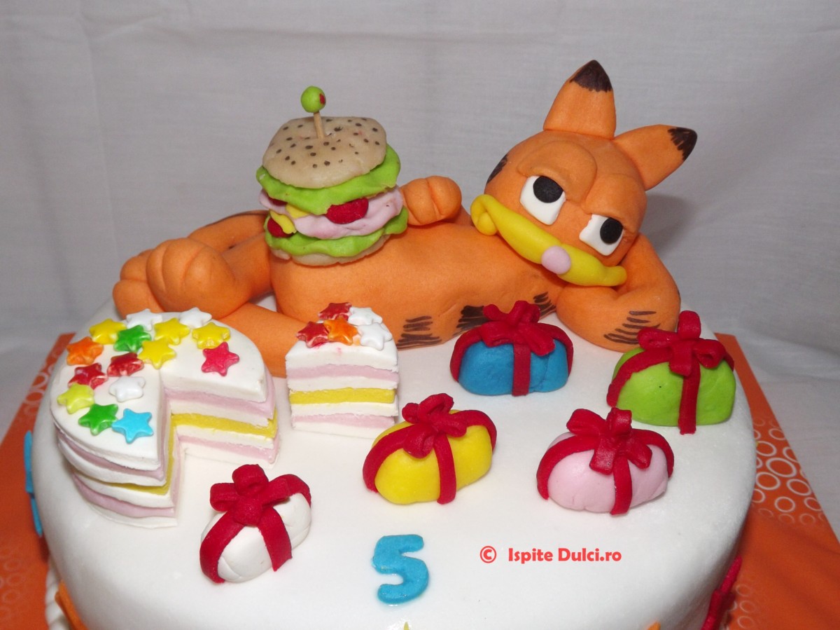Tort Garfield pentru Ionut