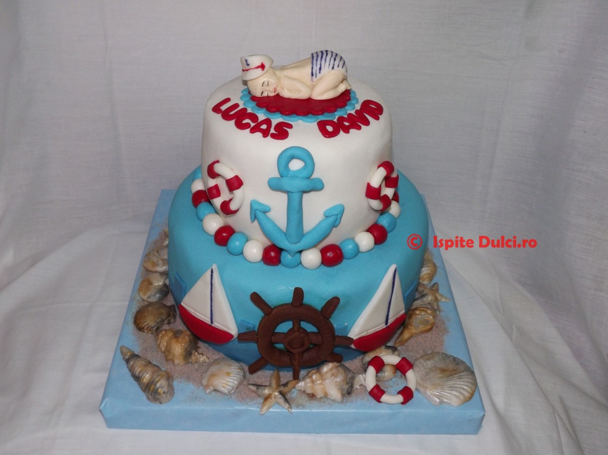 Tort de botez marin pt Lucas