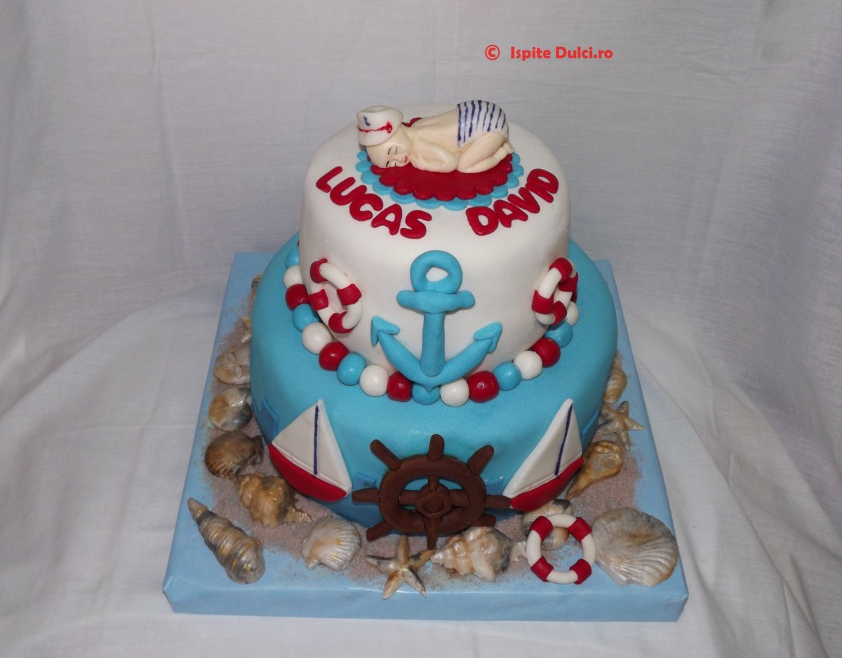 Tort de botez marin pt Lucas