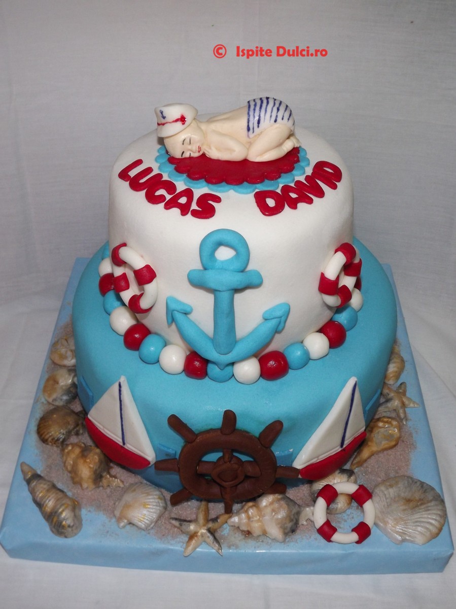 Tort de botez marin pt Lucas