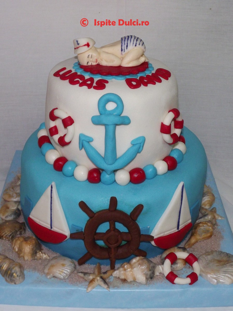 Tort de botez marin pt Lucas