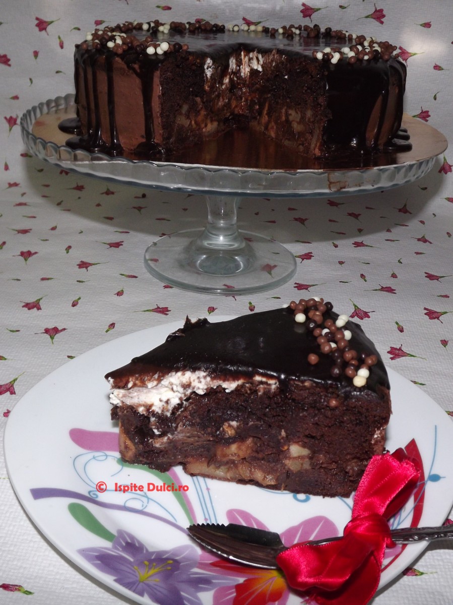 Tort ” chocolate aplle cake”