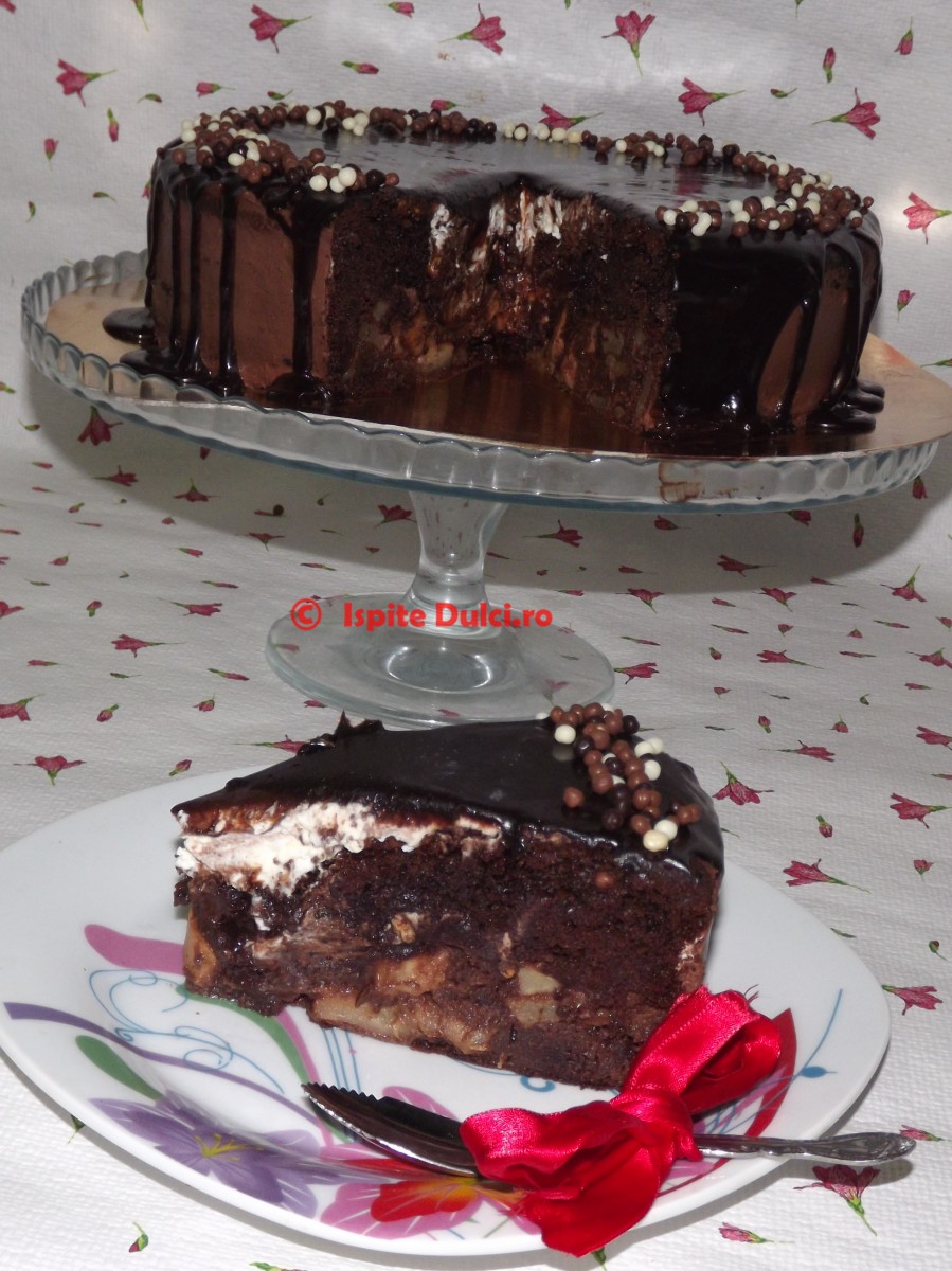 Tort ” chocolate aplle cake”