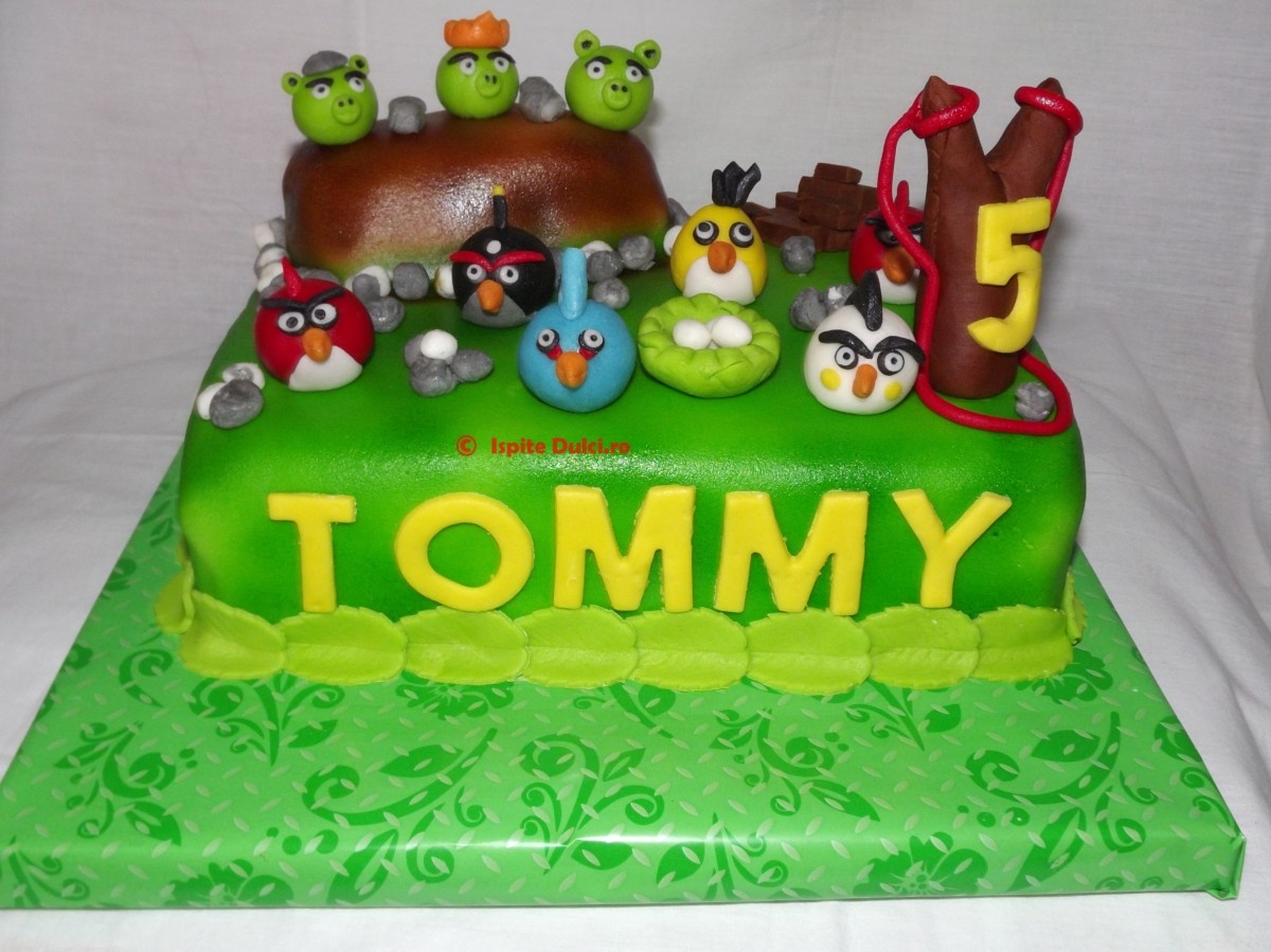 Tort angry birds pentru Tommy