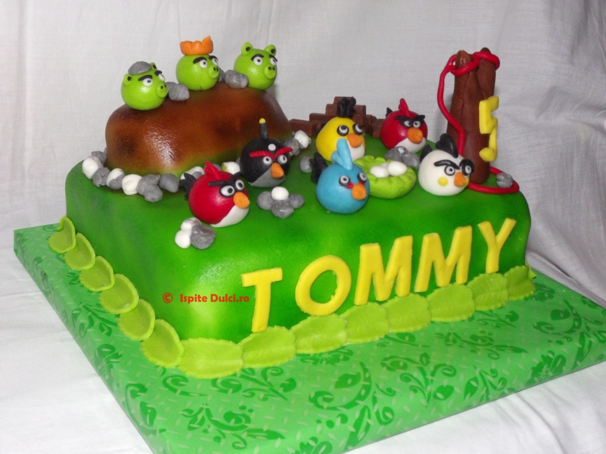 Tort angry birds pentru Tommy