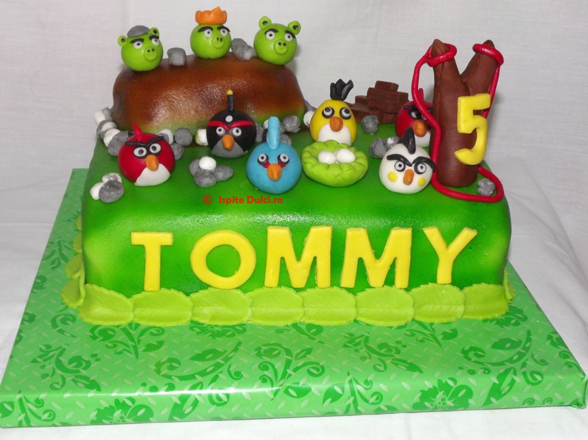 Tort angry birds pentru Tommy