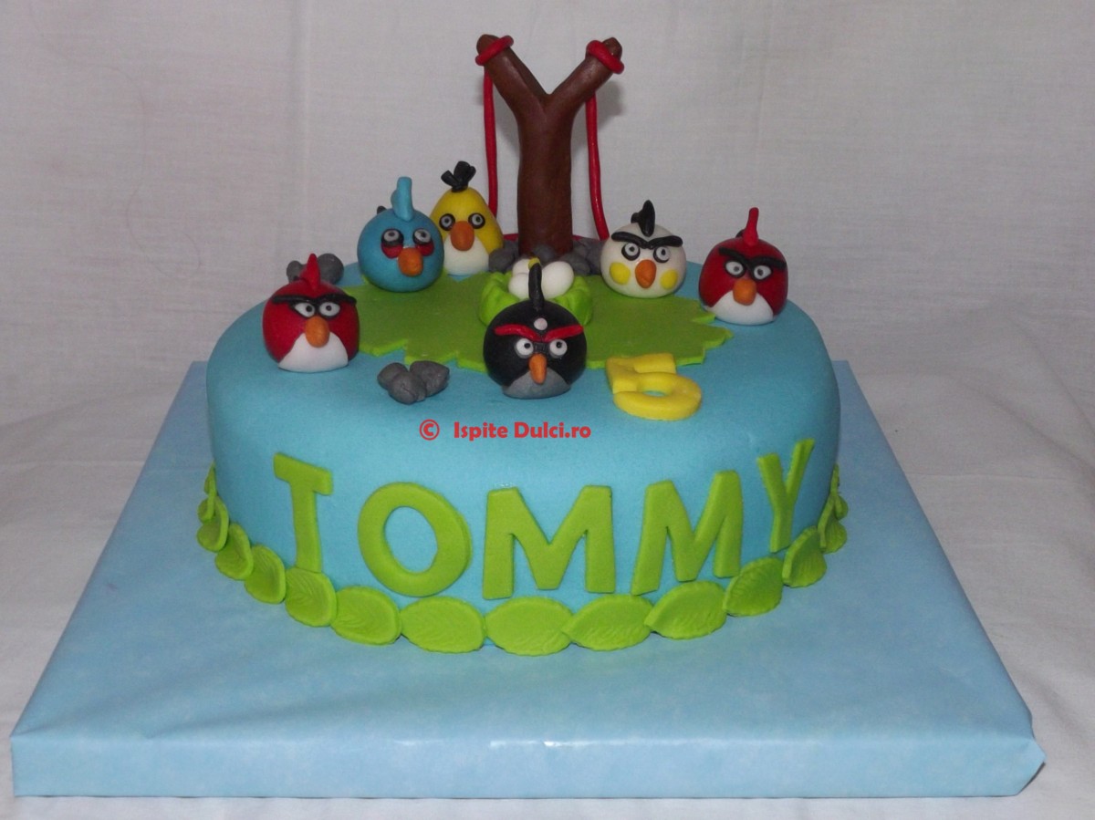 Tort angry birds pentru Tommy