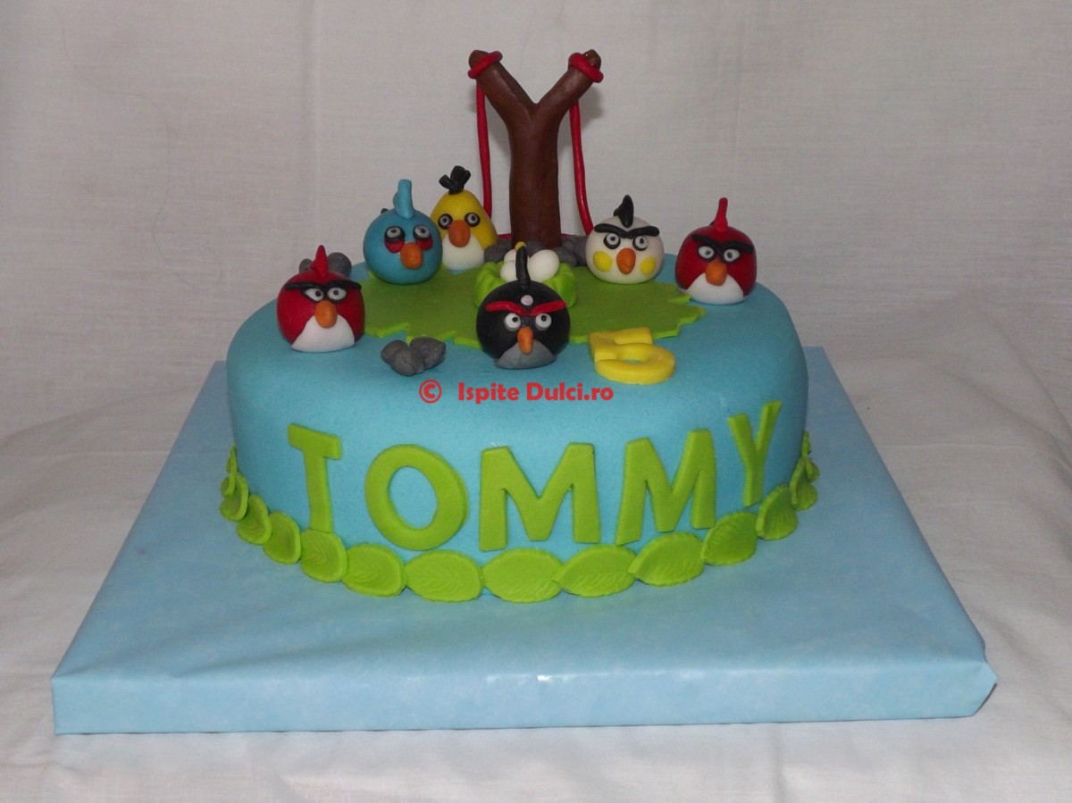 Tort angry birds pentru Tommy