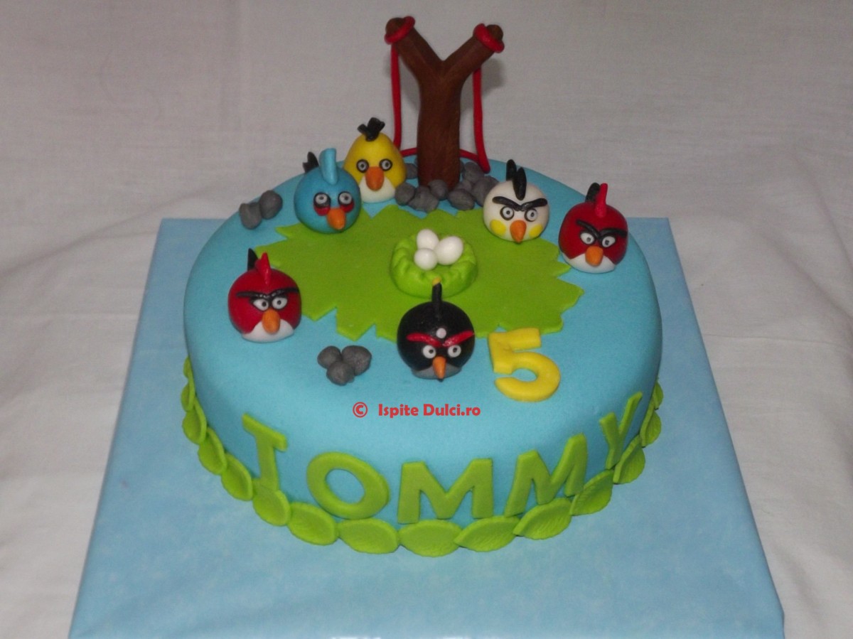 Tort angry birds pentru Tommy