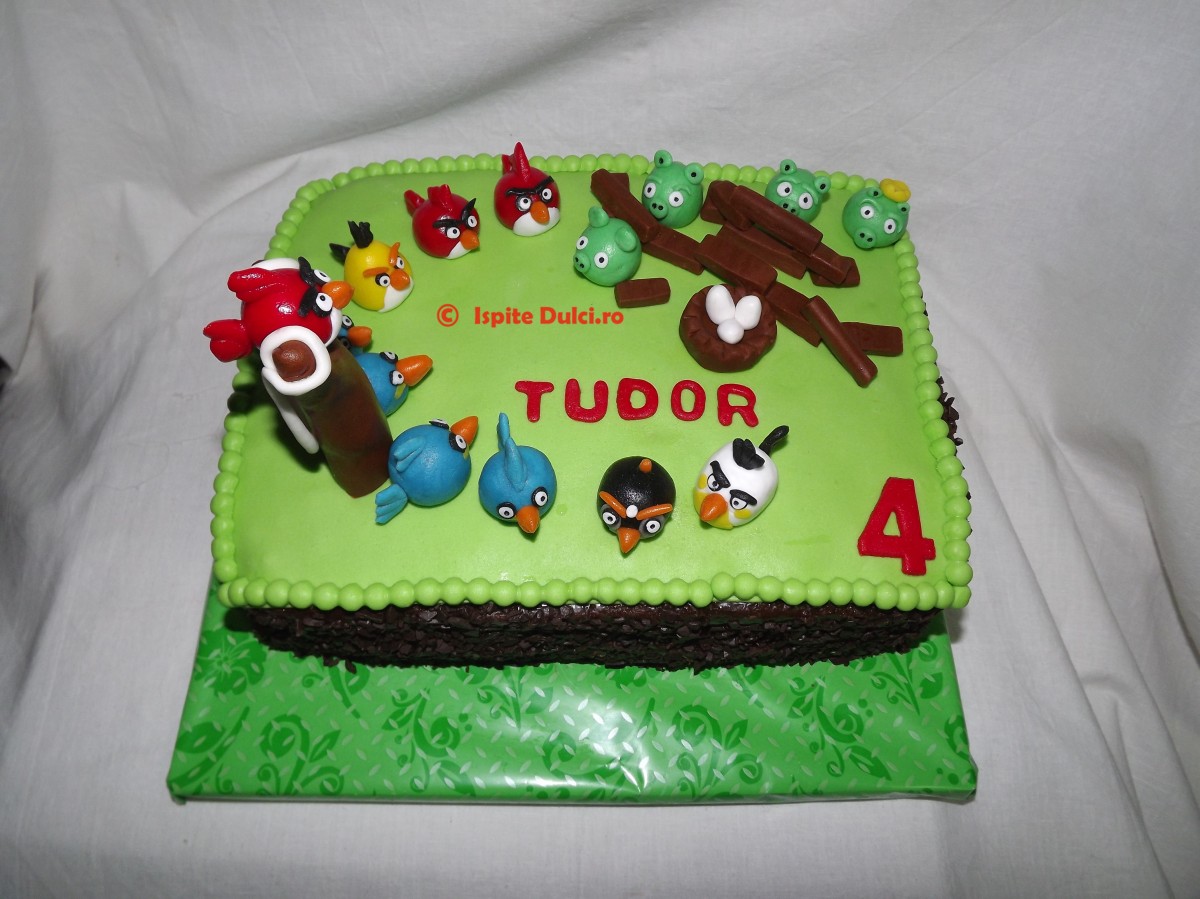 Tort Angry Birds pentru Tudor