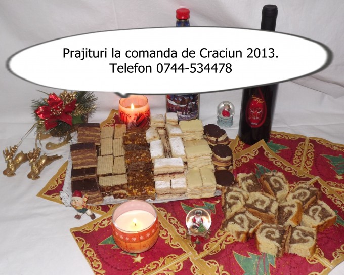 Prajituri de Craciun 2013