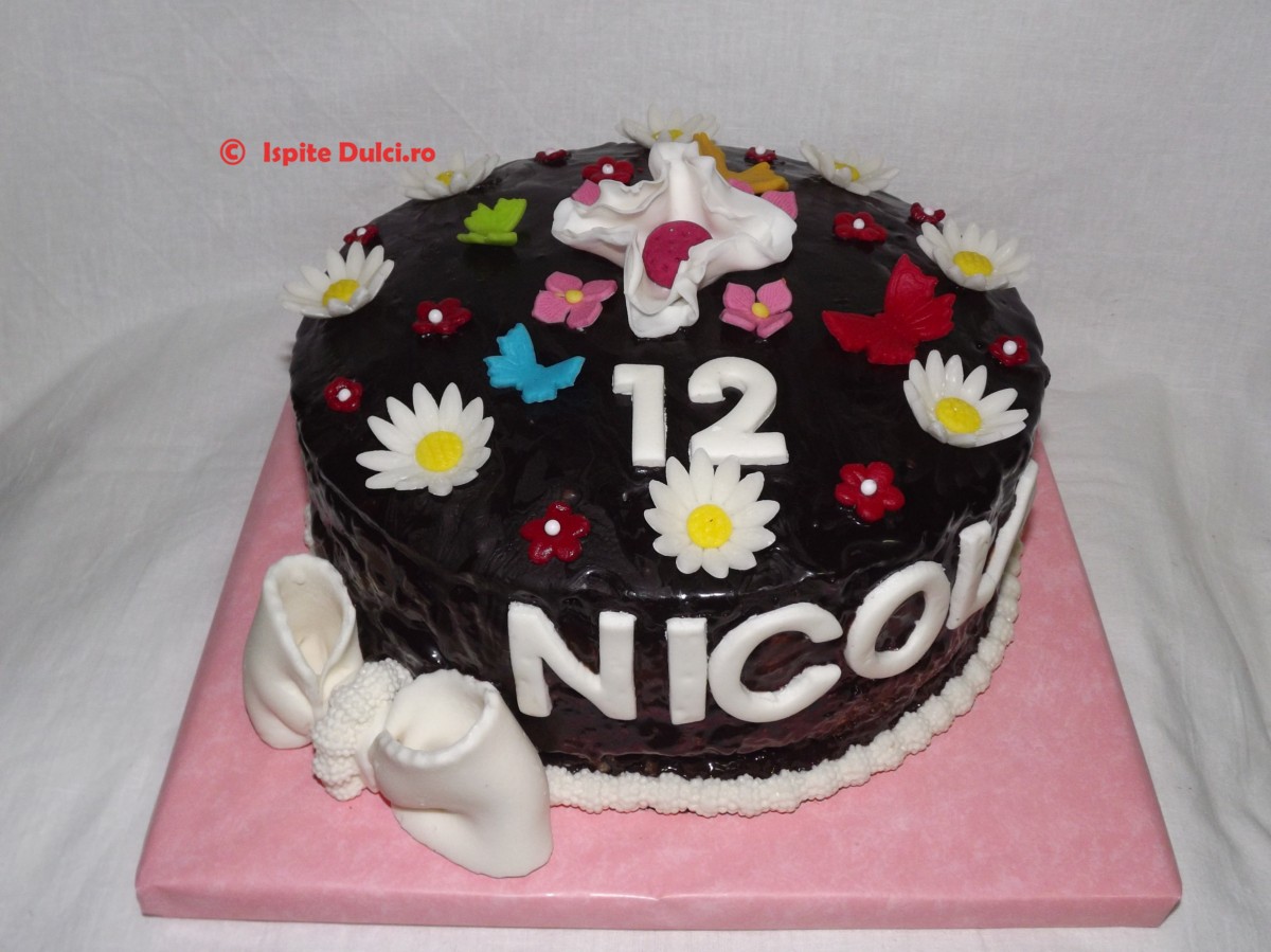 Tort in ciocolata pentru Nicola