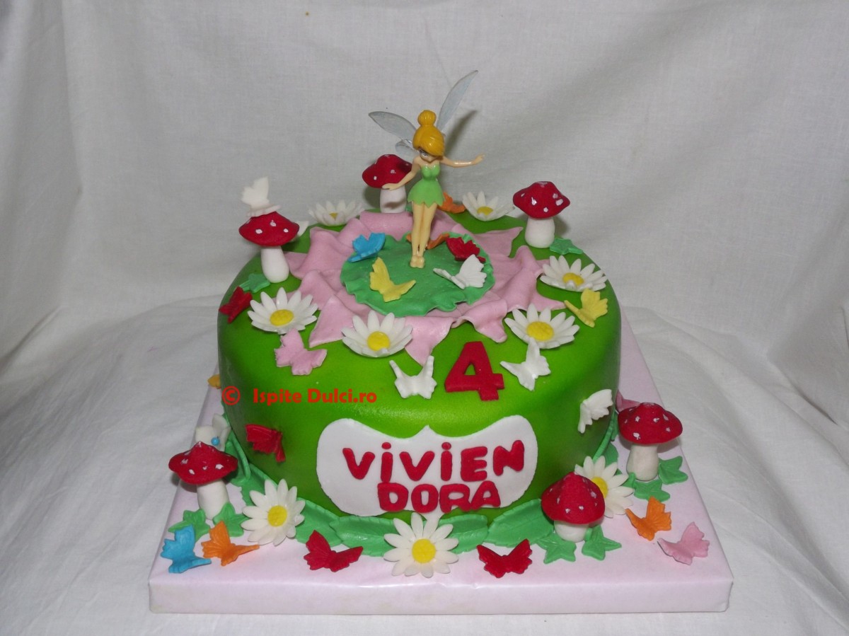 Tort cu Tinkerbell pentru Vivien
