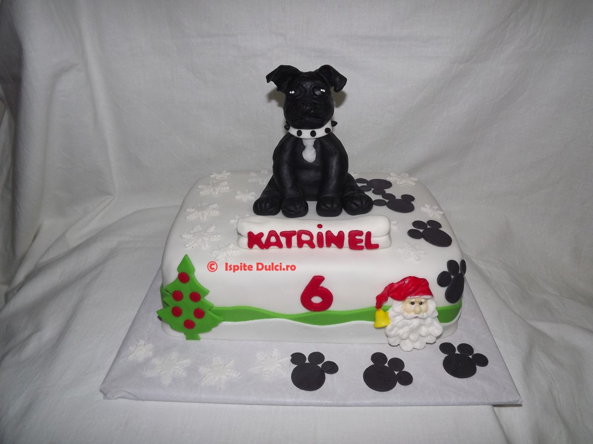 Tort cu buldog pt Katrinel